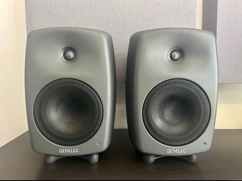 Genelec 8340A SAM 6.5" Powered Nearfield Studio Monitor (Pair) 2016 - 2021 - Gray image 1