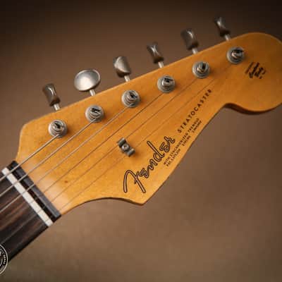 Fender USA Custom Shop 63' Relic Stratocaster Shell Pink image 12
