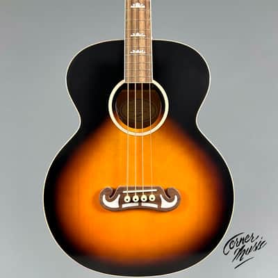 Epiphone El Capitan J-200 Studio Bass 2022 Aged Vintage Sunburst image 1