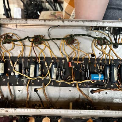 Fender Dual Showman 2-Channel 85-Watt Guitar Amp Head 1968 Silverface image 5