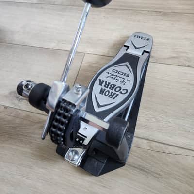 Tama HP600D Iron Cobra 600 Series Single Bass Drum Pedal 2010s - Black/Chrome image 2