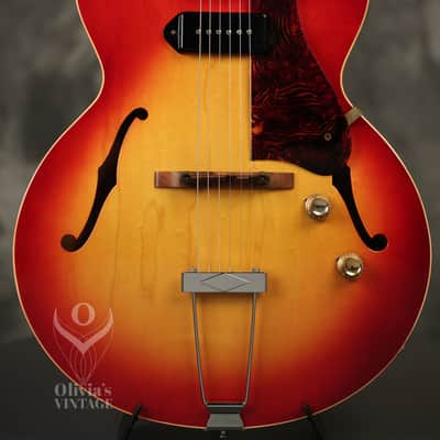 1966 Gibson ES-125TC Cherry Sunburst w/ original hardshell case + HANG TAG!!! image 1
