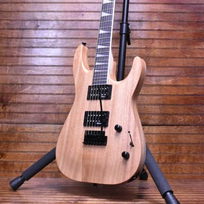 Jackson JS22 Dinky, Natural Oil Electric 6 String Guitar image 3
