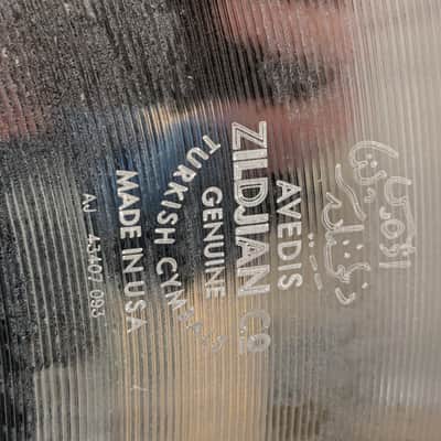 Zildjian 20" A Custom Medium Ride Cymbal 2002 - Present - Brilliant image 6