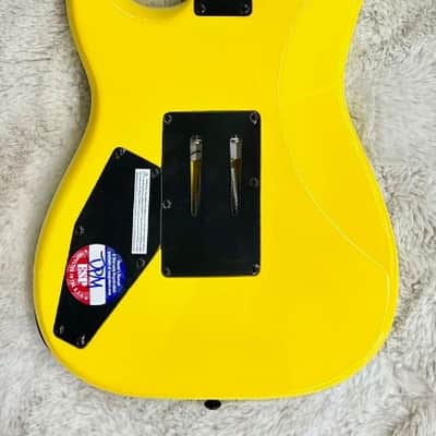 ESP LTD George Lynch GL-200MT Electric Guitar, Yellow Tiger Stripes Finish image 8