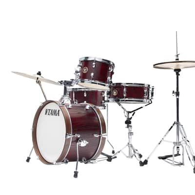 Tama LJL48S-SBE Club-Jam Shell Kit 4 pcs - Satin Burgundy Elm/Chrome HW image 19