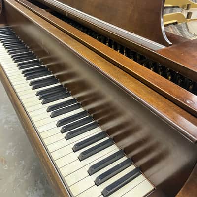 Steinway & Sons Model M – 5'7" Mahogany Grand Piano – Beautiful Tone – Exceptional Value image 3
