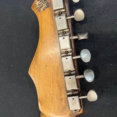 WanderKaueven Custom T-Style Electric Guitar - aged black finish image 11
