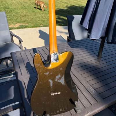 Fender American Ultra II Telecaster®, Ebony Fingerboard, Texas Tea 2025 - Texas Tea image 3
