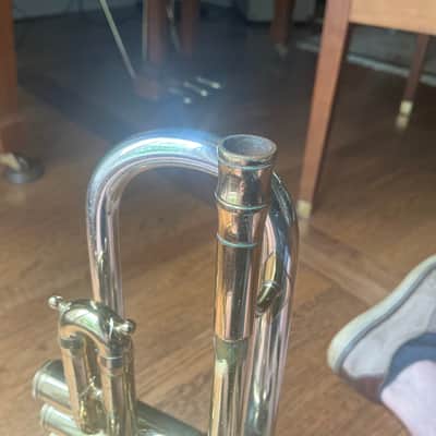 1962 King SilverSonic Symphony Trumpet Silver Sonic Symphony 1962 - Silver and Brass image 6
