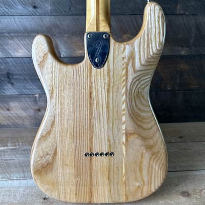 Vintage 1977 Fender Stratocaster Hardtail - Natural image 12