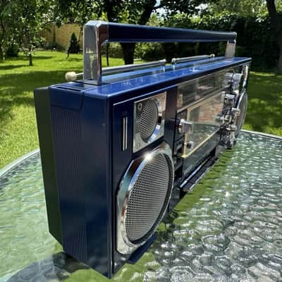 SANYO V8 Rare Vintage Cassette Boombox Getto blaster Serviced Warranty image 7