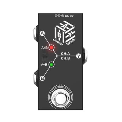 ABY Box Line Selector AB Switch Mini Guitar Effect Pedal True Bypass - Compact Signal Router for Guitar, Amp & Pedalboard image 1
