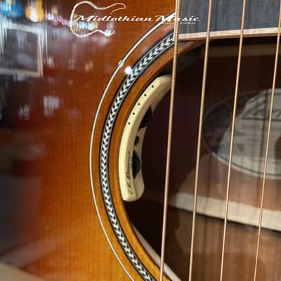 Larrivee D-50E (Mahogany) - Acoustic/Electric Guitar - Gloss Sunburst Finish w/Case (139388) image 10