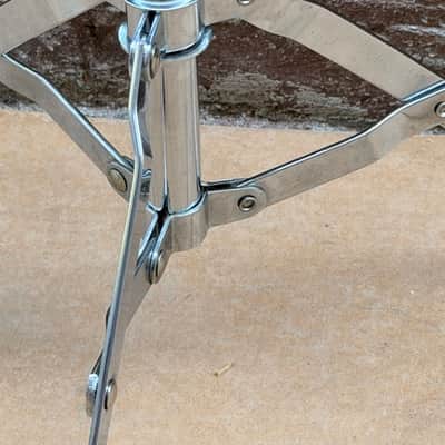 Vintage-Style Single-Braced Snare Drum Stand - Good Condition image 5