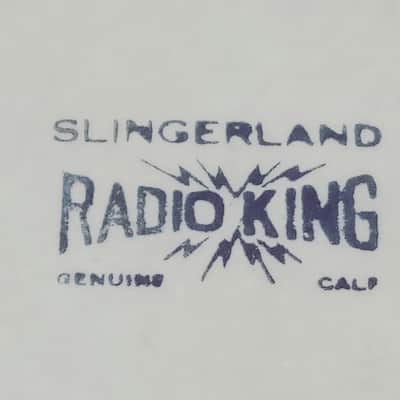 Slingerland Radio King Calf Skin Drum Head Retuck Project 12-13"Tom Vintage 40s image 2