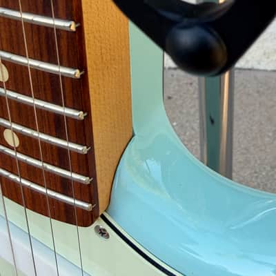 Fender Duo-Sonic HS - Daphne Blue - Pau Ferro - Custom Electronics - 2020 image 3