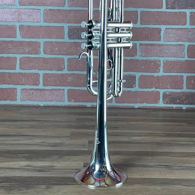 Yamaha YTR-8445 II Custom Xeno Professional C Trumpet - Silver Plated image 1
