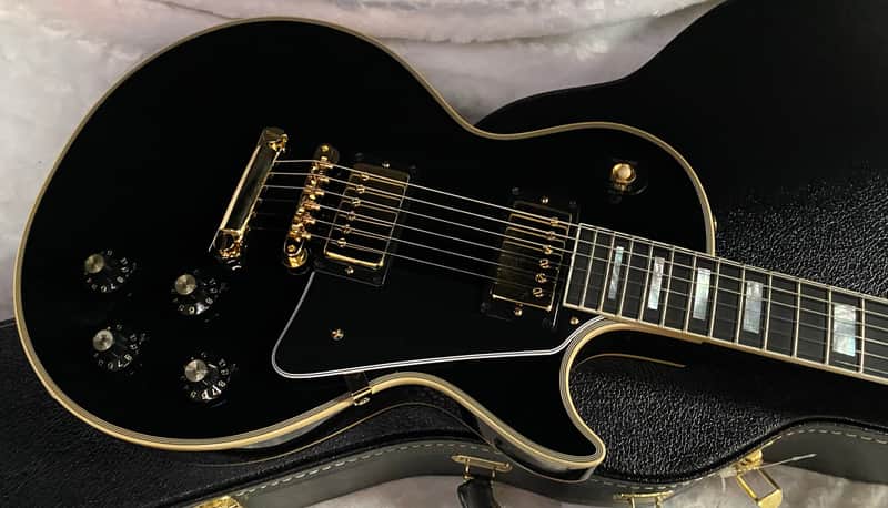 NEW! Gibson Custom Shop '68 Les Paul Custom Reissue - Gloss Ebony - Authorized Dealer - 9.2 lbs - G07303 image 1