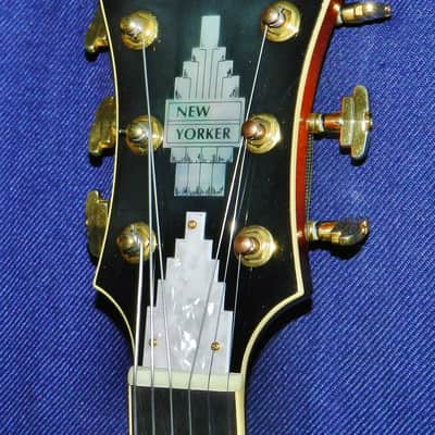 D'Angelico NYL6 Vestax Special 2002-2005 Sunburst image 12