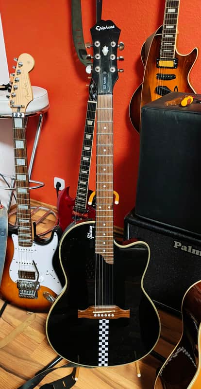 Epiphone Chet Atkins SST Studio - Black | Reverb