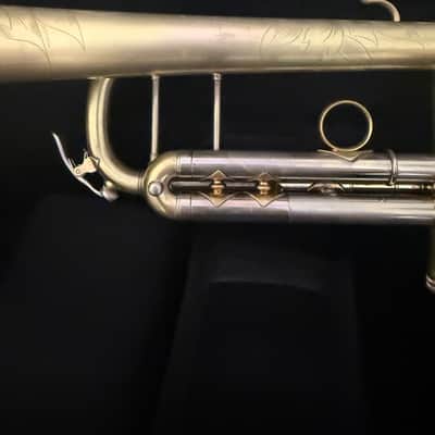 S. E. Shires rare serial #202 Bb Trumpet Pro Model AHW image 8