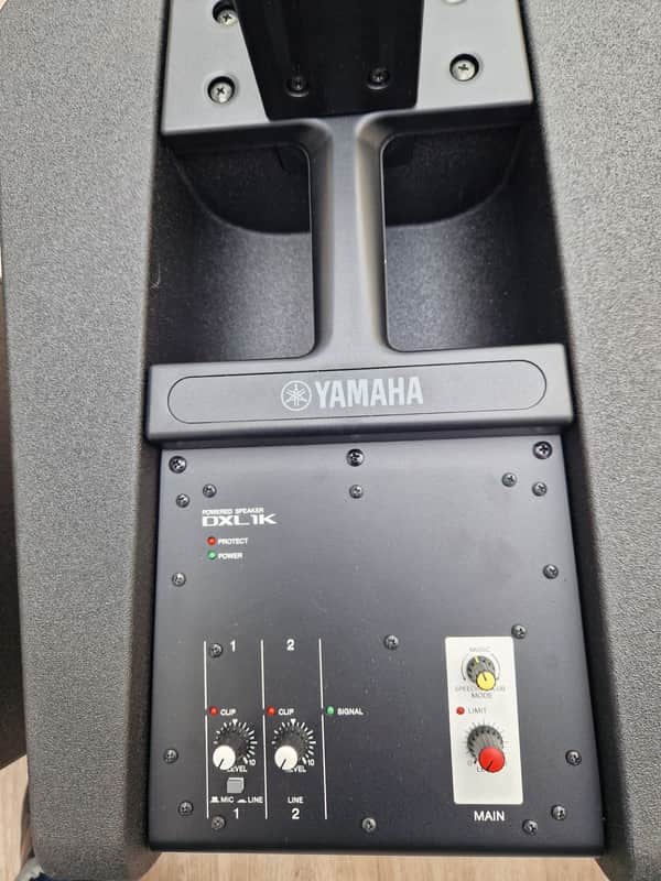 Yamaha DXL1K Portable PA Speaker System 2022 - Present - Black image 1