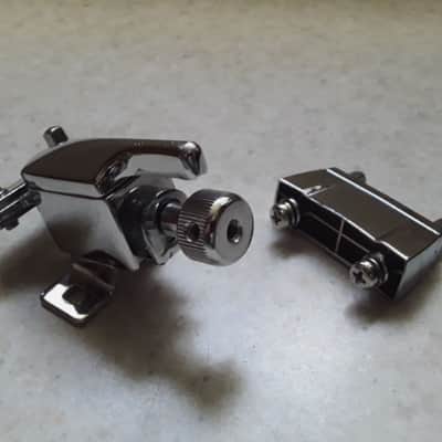 Vintage Mapex Deluxe Piccolo Throw Off & Butt Plate Combo ( with 1 3/8" Spacing) - *Packed & Ready to Ship* image 6