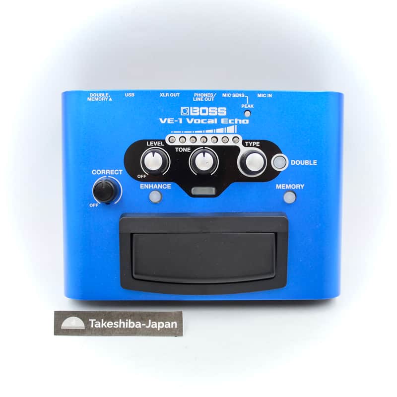 Boss VE-1 Vocal Echo Multi-Effect Unit Vocal Effect Processor Z1F4471 image 1