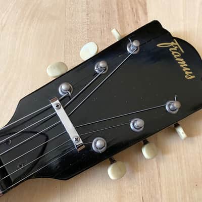 1973 Framus Atlantik Atlantic 6 black rose image 3