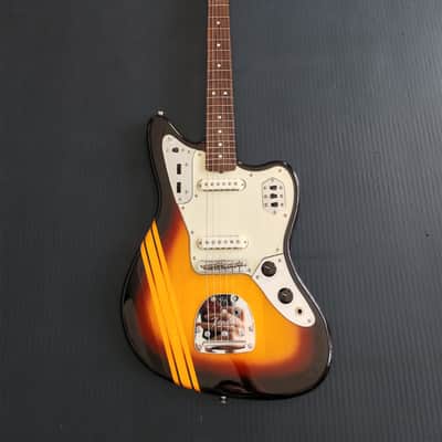 *NEW* 2025 Fender Japan Traditional Collection 60s Jaguar - Serial Number #666 ! Competition 3-Color Sunburst / Aged Natural MIJ image 3