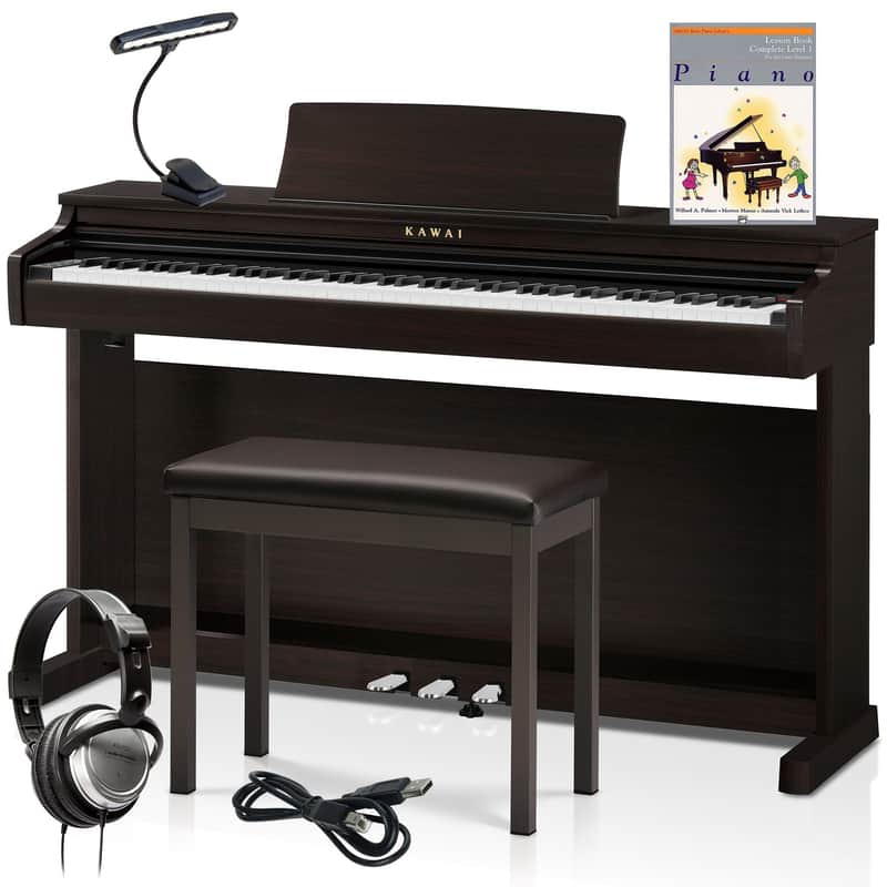 Kawai CX202 Digital Piano with Bench - Rosewood COMPLETE HOME BUNDLE image 1