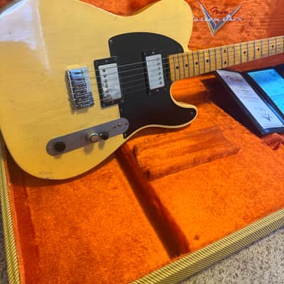 Fender Custom Shop telecaster 2018 - Nocaster blonde image 2