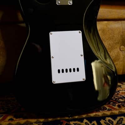 SX Guitars SST57 3/4 BK ( Child Guitar/ Traveler ) Mini Strat Black image 5