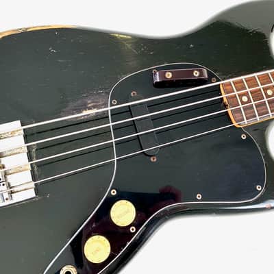 Fender Musicmaster Bass 1978 Black image 7