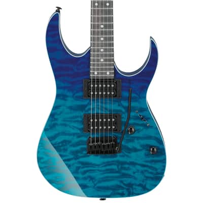 Ibanez GRG120QASP Electric Guitar - Blue Gradation image 1