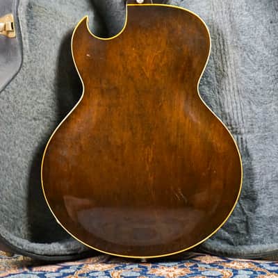 1956 Gibson ES-225T Sunburst Hollow Body 1x P90 with Bigsby and Hard Case image 19