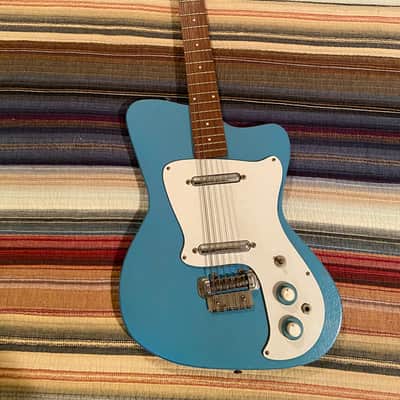 Danelectro Hawk 2N-12, 12 String 1967 - 1969 - Blue / Turquoise image 1