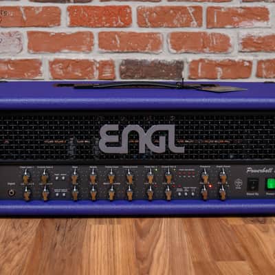 Engl Custom Shop Powerball II E645/2 4-Channel 100-Watt Guitar Amp Head Purple Bronco image 2