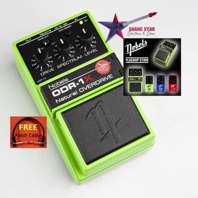 Nobels ODR-1X Natural Overdrive (WATCHLIST OFFER) Hi-Gain Boost + External Bass Cut Pot & Option To Change Between True Bypass Or Buffered Bypass! image 1