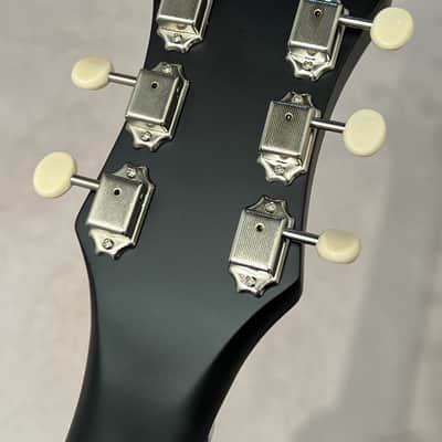 Recording King Series 7 RPS-7-NGB Limited-edition Steamboat Single 0 Acoustic Guitar - Black and Gold Satin image 7