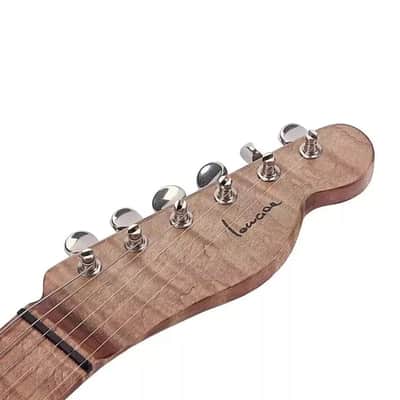 Strat/Tele 6-Inline Locking Tuning Pegs – Vintage Style, Nickel Finish, 14:1 Gear Ratio, Right-Handed image 3