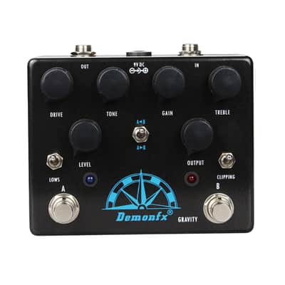 【美品】Demonfx The DualGun NEW Demonfx High quality The DUALGUN Guitar Effect Pedal