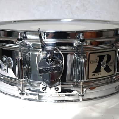 Rogers "Big R" SuperTen 5x14" 10-Lug Steel Snare Drum 1975 - 1976 - Chrome image 2