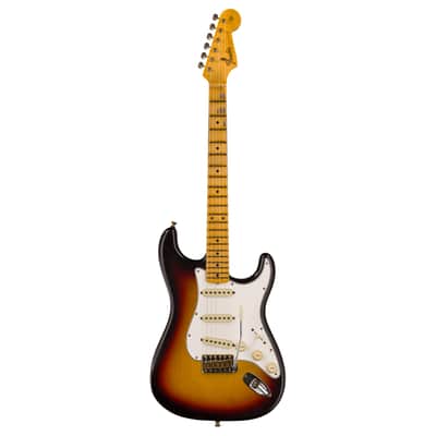 Fender Custom Shop Postmodern Strat Journeyman Relic, Bleached 3-Colour Sunburst, Maple image 3
