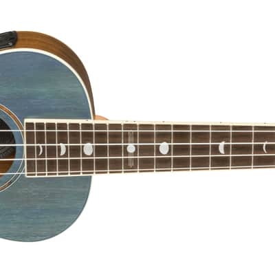 Fender Dhani Harrison Ukulele Turquoise image 3
