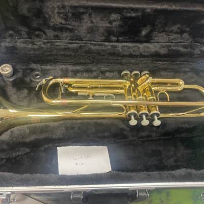 Bundy BTR-300 Series Student Bb Trumpet 2010s - Lacquered Brass image 1
