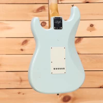 Fender Custom Shop 1959 Stratocaster Journeyman Relic - Super Faded Aged Sonic Blue - CZ582131 - PLEK'd image 6
