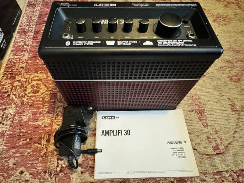 Line 6 AMPLIFi 30 30-Watt "Lunchbox" Stereo Digital Modeling Guitar Combo 2016 - 2021 - Black image 1