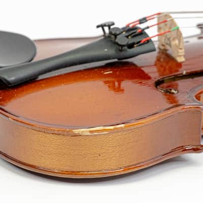 Carlo Robelli Violmaster P-250 1/8 Student Viola – Case, Bow & Accessories image 13